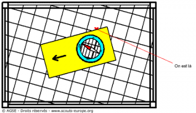 252 reporter azimut magnetique sur carte 2 381e0