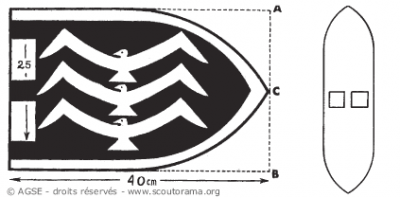 sd e no209 copyrightdr fanion de patrouille1 c165a
