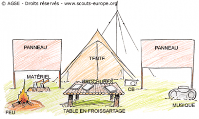 sde 190 ft dr participer a une fete locale stand 6c59c