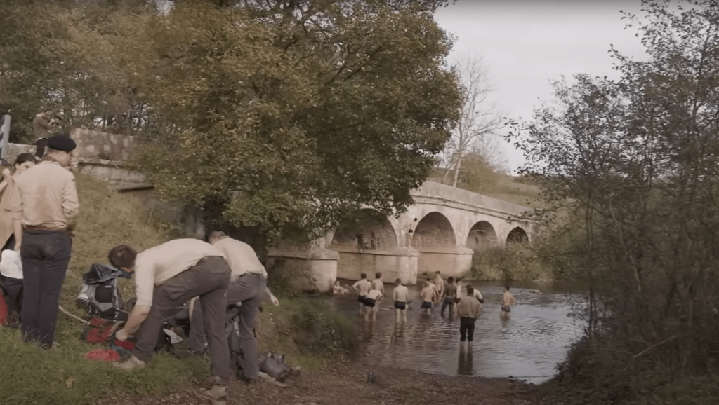 Les routiers prennent le bain sur la route de Vézelay