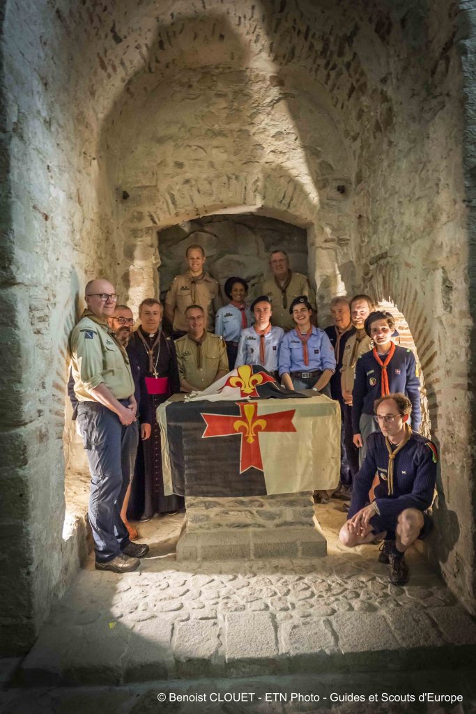 Bénédiction du Baussant à Notre Dame sous Terre au Mont Saint Michel