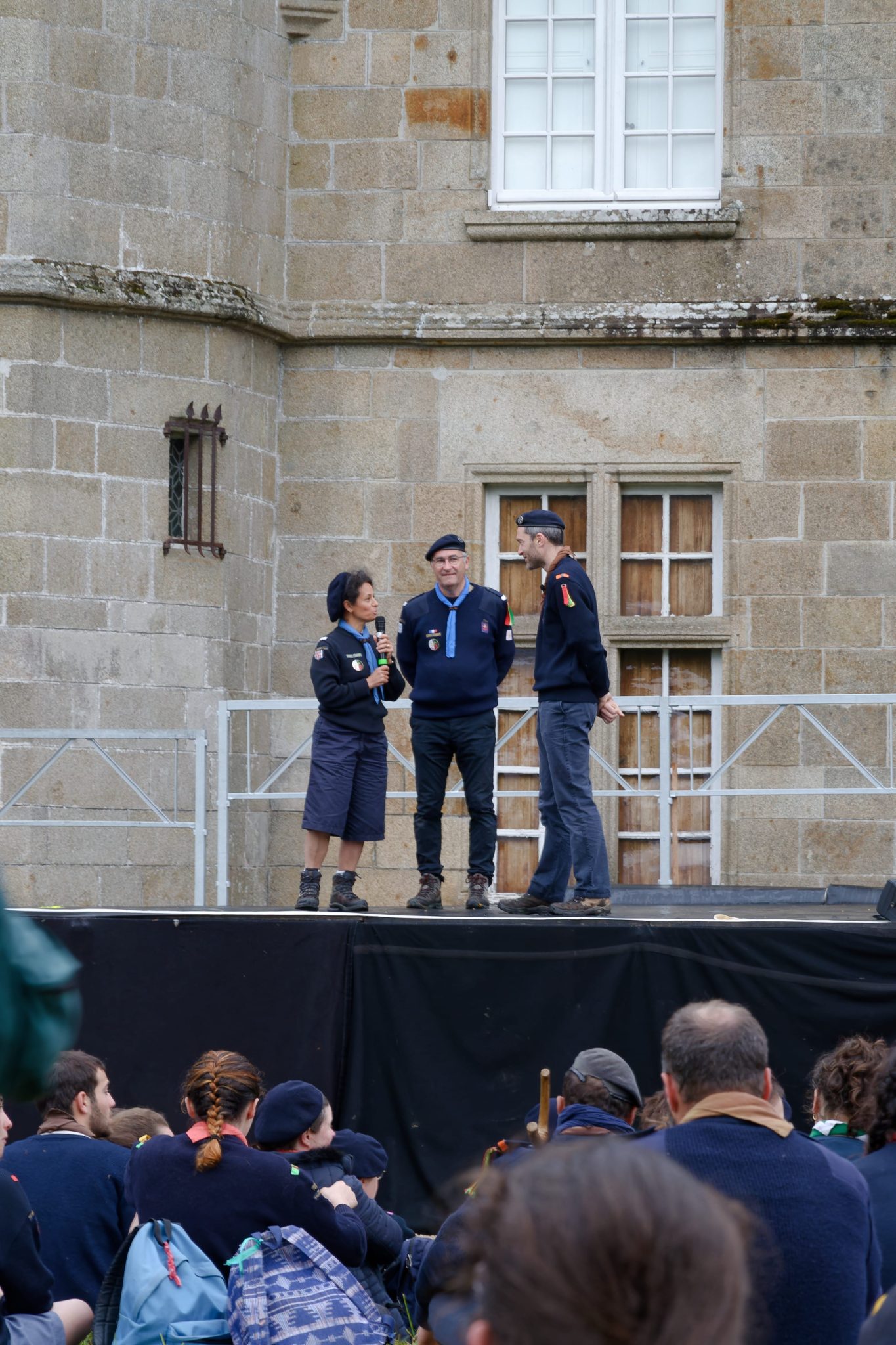 Myriam Cocquet (CNG), Cyril de Queral (CNS) et Philippe de Chanville