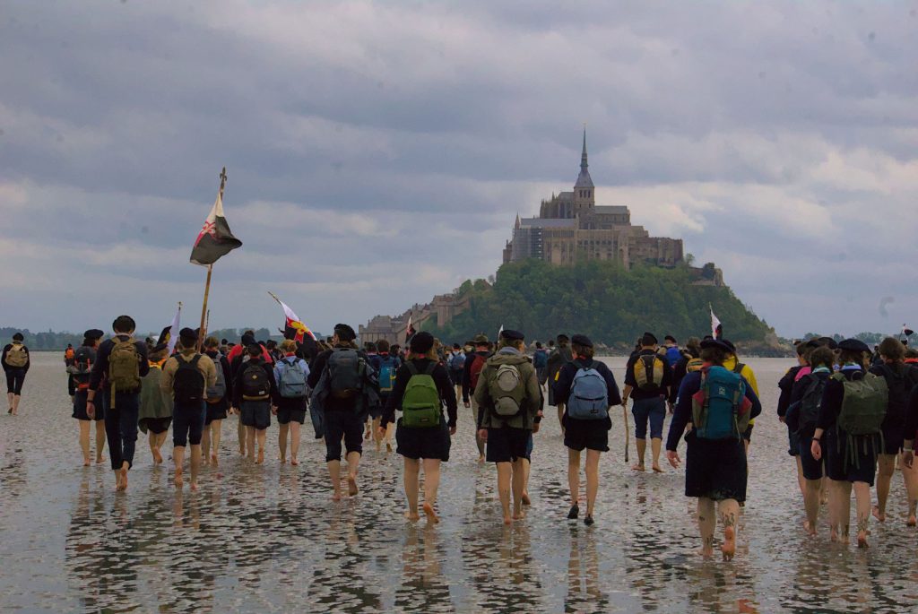 Traversée de la baie du Mont Saint Michel
