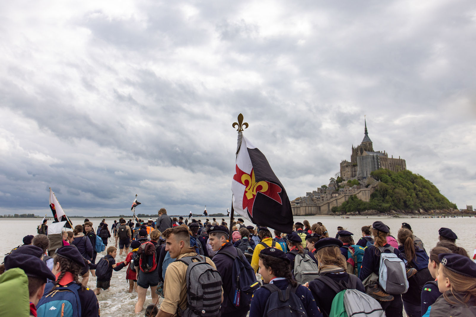 Traversée de la baie du Mont Saint Michel