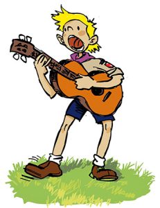 guitare oeuvre chant scout